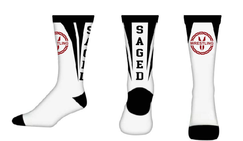 SAGED Socks (see description for one size youth and one size adult options)