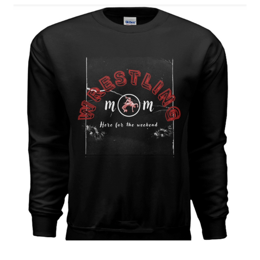 Wrestling Mom Women's Crewneck