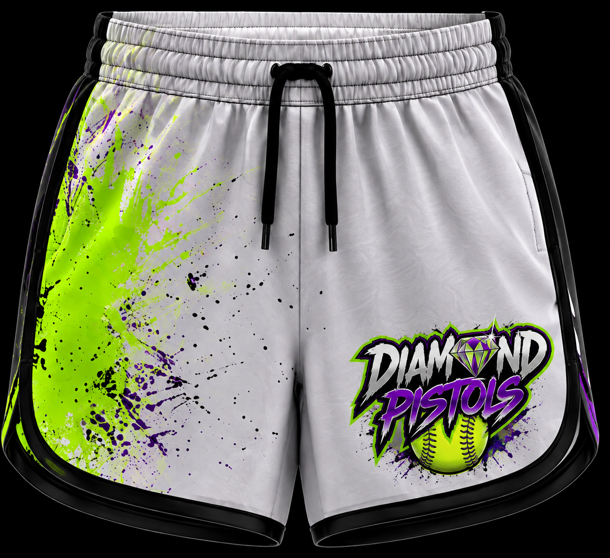 Gray female shorts