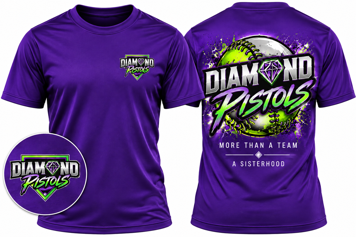 Purple short sleeve tshirt